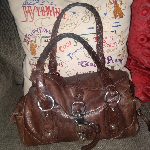 Francesco Biasia secret love handle bag & 2nd leather bag same designer